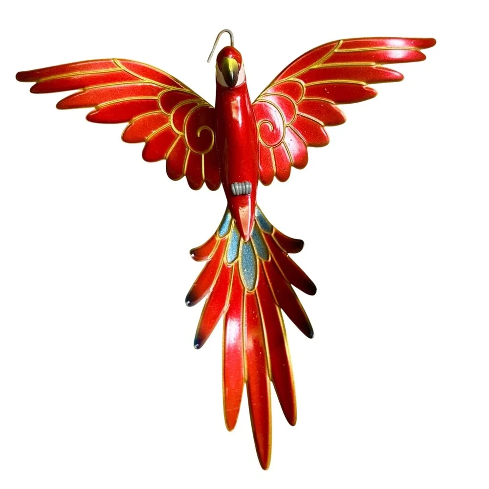 Hallmark 2018 Pretty Parrot Exclusive Beauty of Birds Edythe Kegrize Christmas